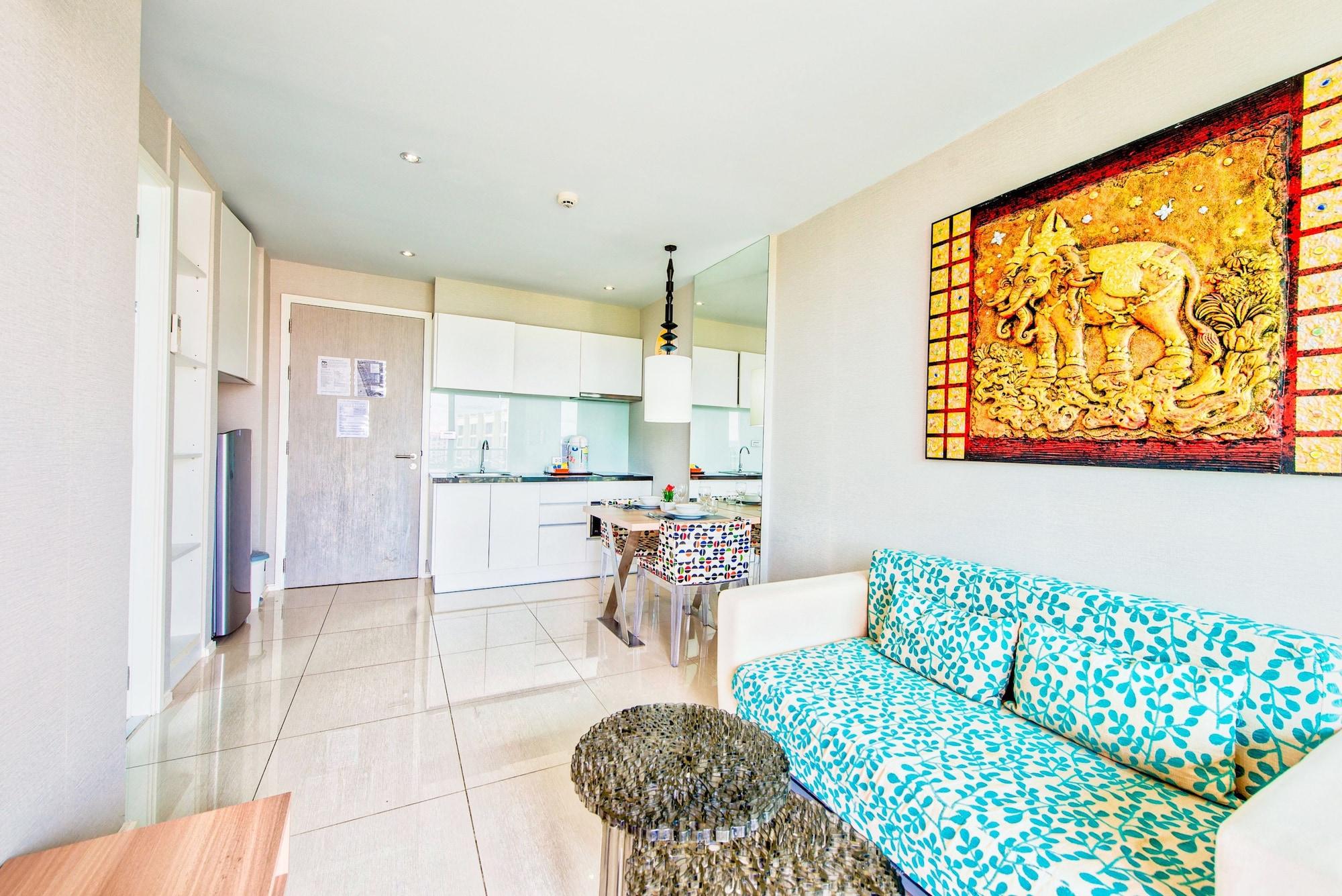 Atlantis Condo Resort Pantai Jomtien Luaran gambar