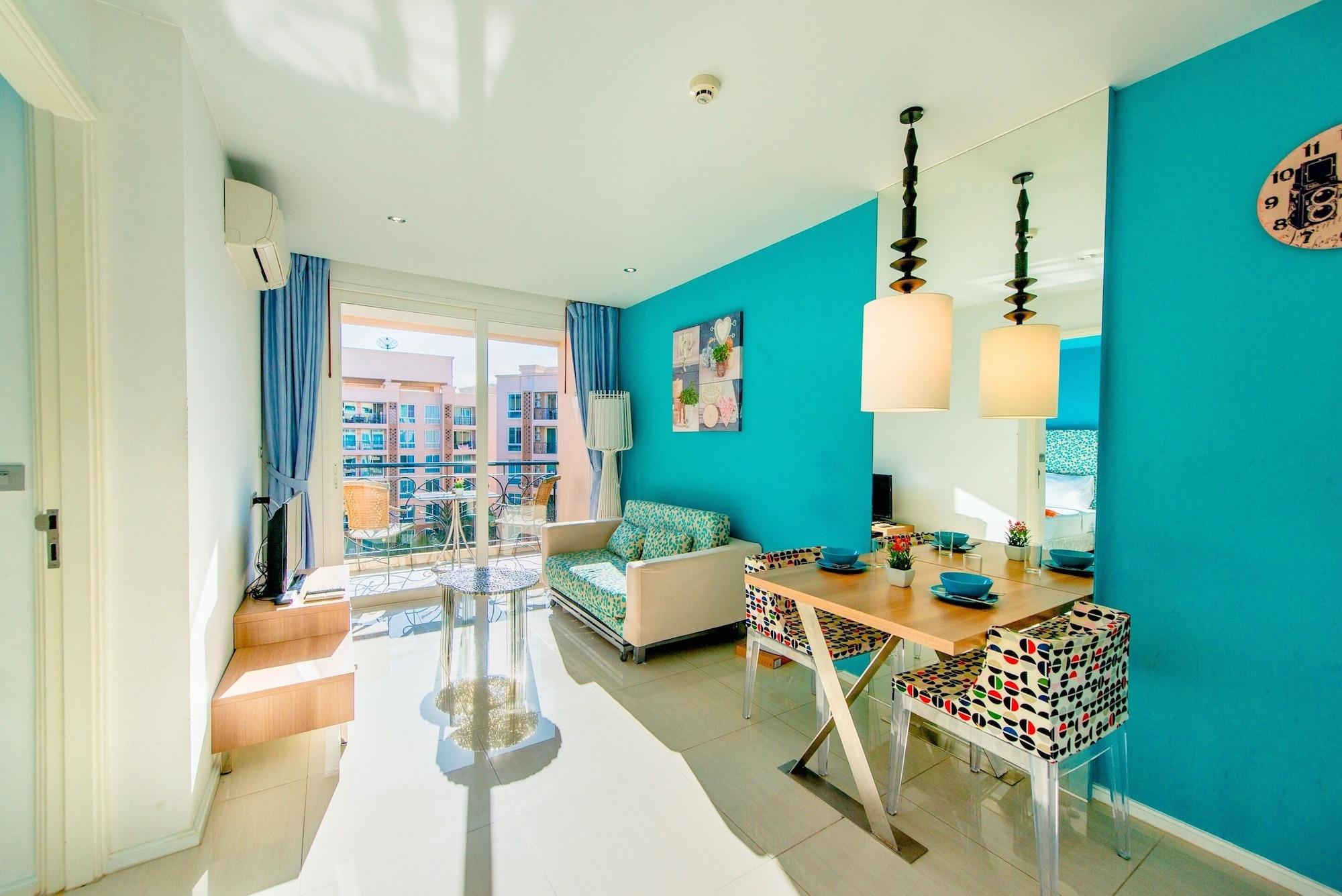 Atlantis Condo Resort Pantai Jomtien Luaran gambar