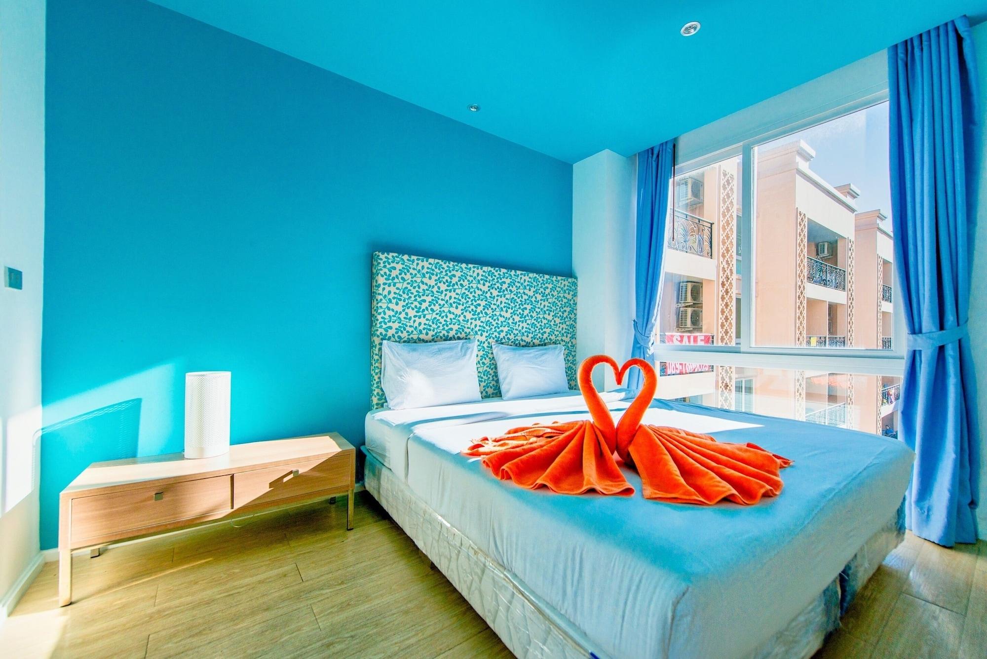 Atlantis Condo Resort Pantai Jomtien Luaran gambar